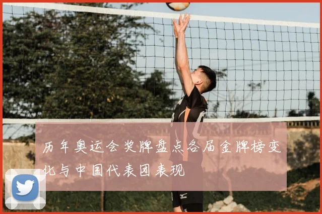 历年奥运会奖牌盘点各届金牌榜变化与中国代表团表现