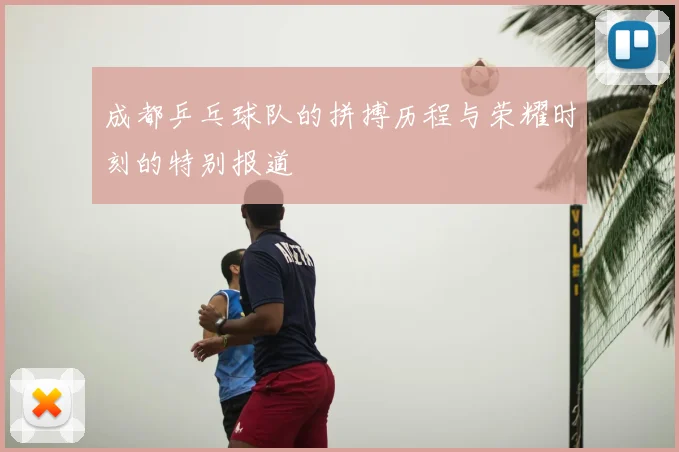 成都乒乓球队的拼搏历程与荣耀时刻的特别报道