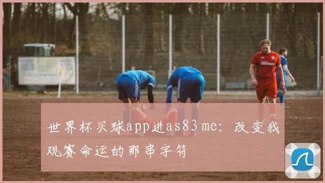 世界杯买球app进as83 me：改变我观赛命运的那串字符